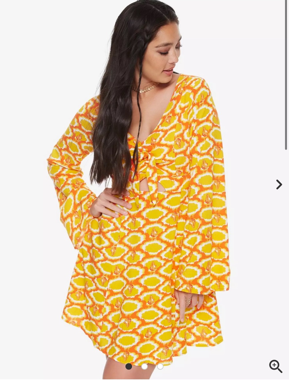 Her Universe Star Wars Solo Bell Sleeve Dress